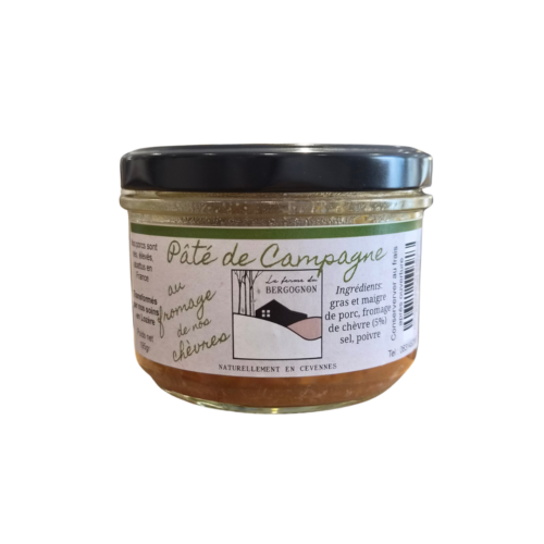 PÂTÉ AU FROMAGE DE CHÈVRE - La ferme du Bergognon