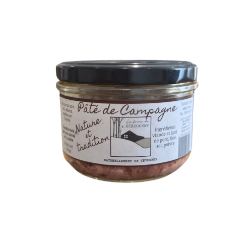 PÂTÉ DE CAMPAGNE - La ferme du Bergognon