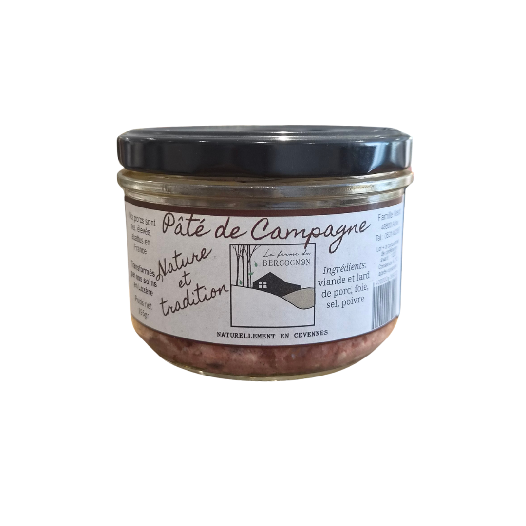 PÂTÉ DE CAMPAGNE - La ferme du Bergognon