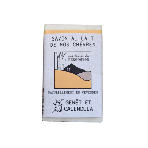 SAVON AU GENÊT ET CALENDULA - La ferme du Bergognon