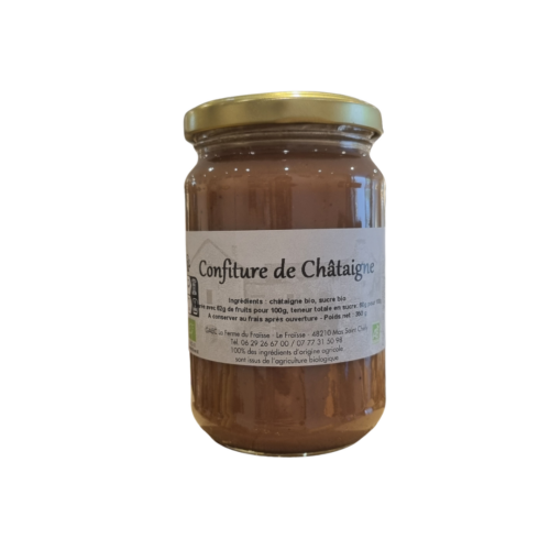 Confiture de châtaigne - Ferme du Fraïsse