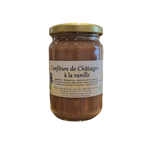 Confiture de châtaigne à la vanille - Ferme du Fraïsse