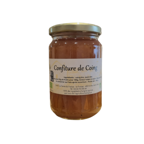 Confiture de Coing - Ferme du Fraïsse