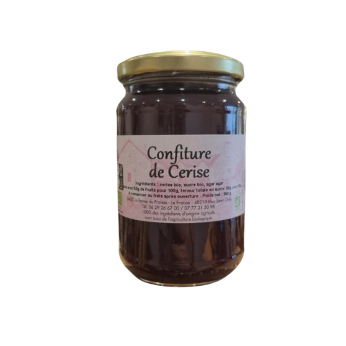 Confiture de cerise - Ferme du Fraïsse