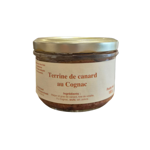 TERRINE DE CANARD AU COGNAC - Ferme du Caouné