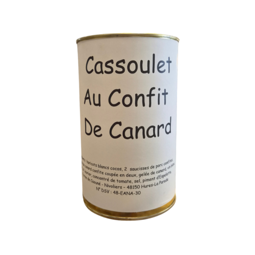 CASSOULET AU CONFIT DE CANARD - Ferme du Caouné